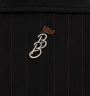 Black stripe Brown Bobs polo